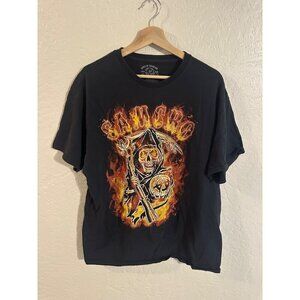 Y Sons Of Anarchy Fire Reaper Motorcycle Club T Shirt